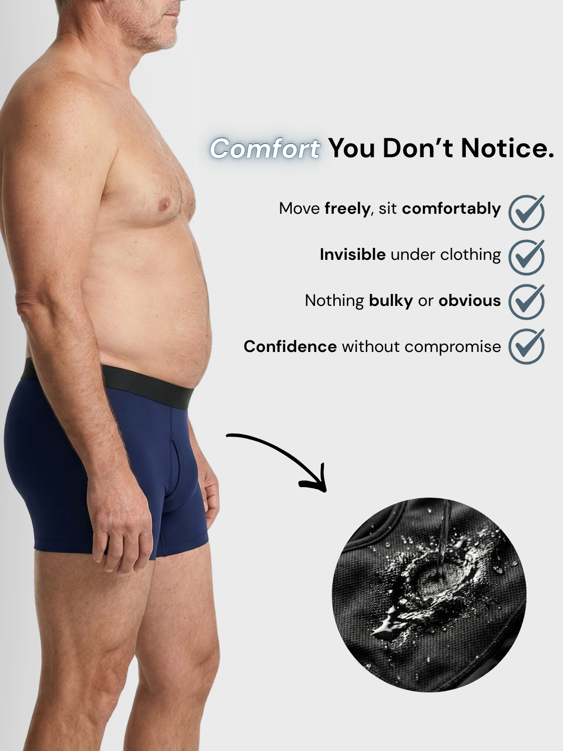 DRYVE Leak-Proof Boxer Briefs (10-Pack)