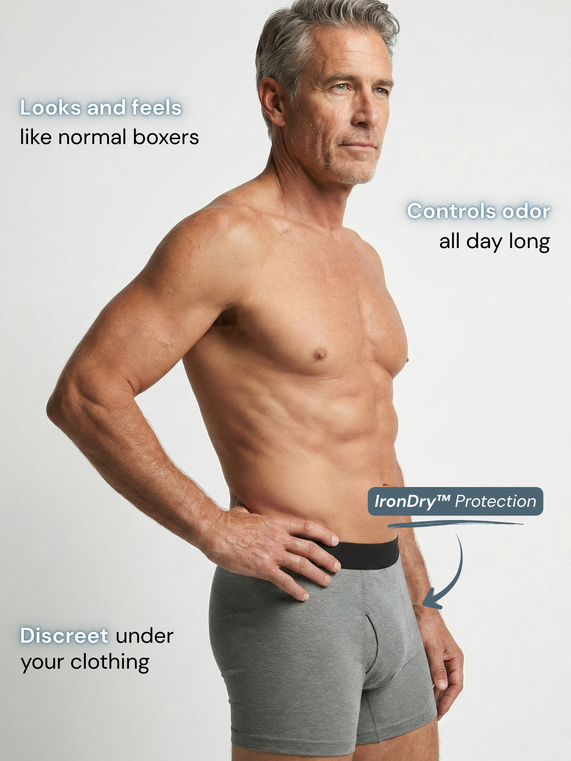 DRYVE Leak-Proof Boxer Briefs (10-Pack)